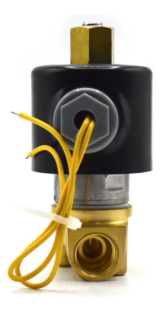 Válvula Solenoide N/a Conexión De 3/8 Npt 110v (agua, Aire)