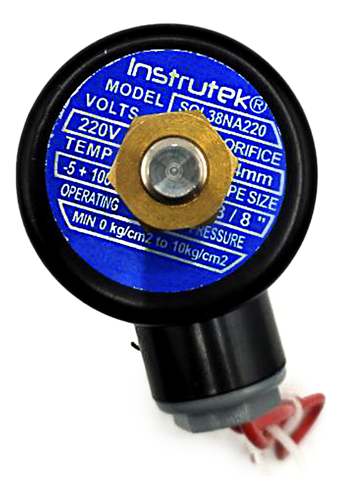 Válvula Solenoide N/a Conexión De 3/8 Npt 220v (agua, Aire)