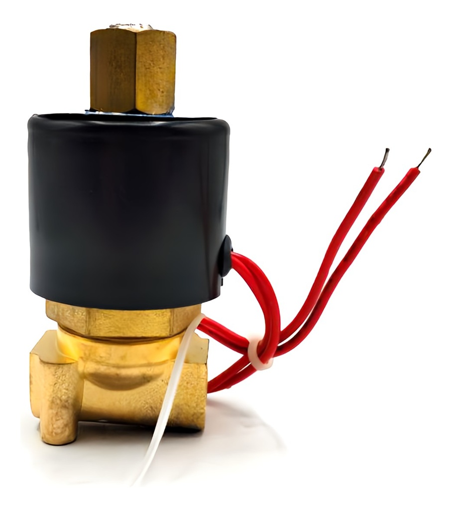 Válvula Solenoide N/a Conexión De 1/4 110v (agua, Aire, Gas)