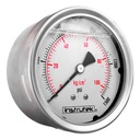 Manómetro Inox Alta Presión Glicerina 4 PLG, 1500 Psi