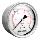 Manómetro Inox Glicerina 4 PLG, 30 Psi (aire, Agua)