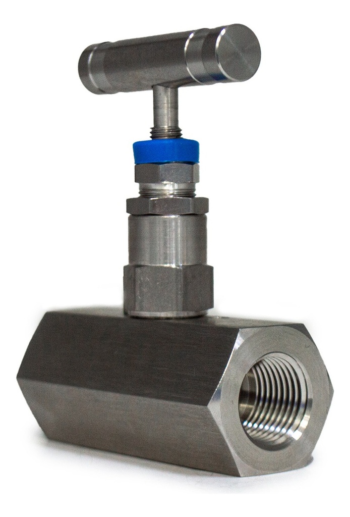 Válvula De Aguja Acero Inoxidable De 12 Para 10000 Psi