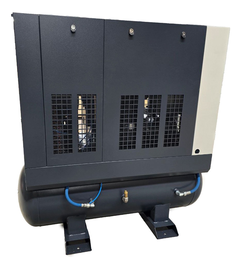 Compresor De Tornillo 15 H.p, Unidad Integrada.