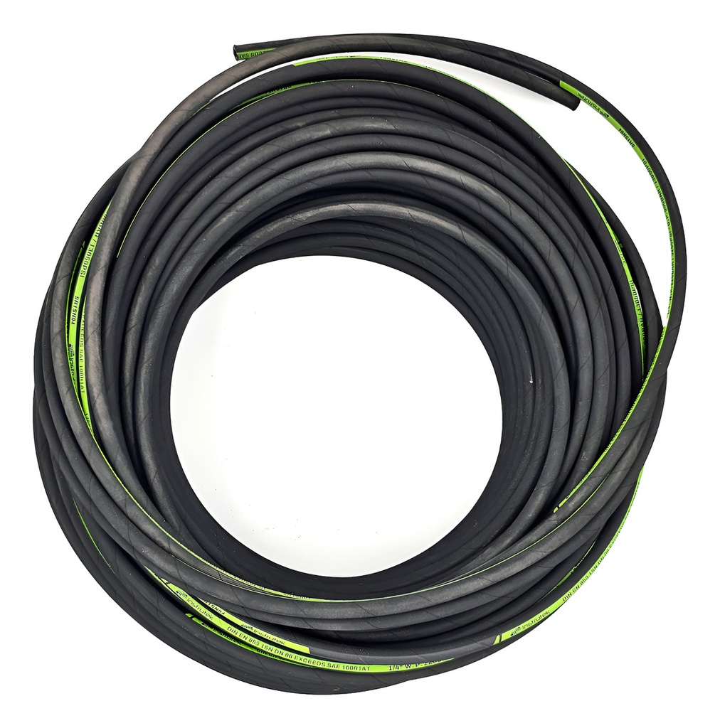 Manguera Hidraulica Sae, Alta Presion, 100 Mts, 3/8  Negro