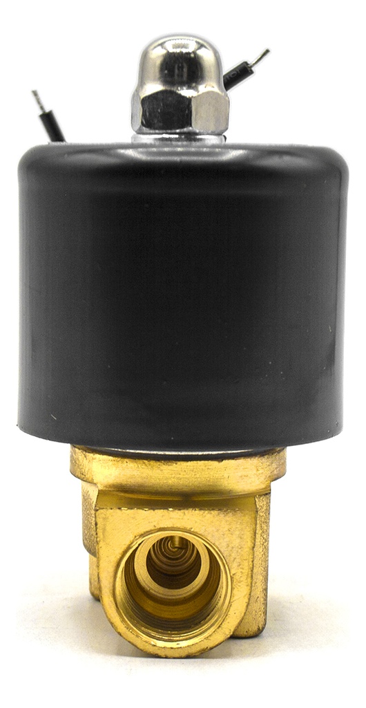 Válvula Solenoide Normalmente Abierta, 3/8 Npt, 24v