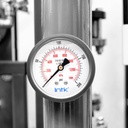 Manómetro P/petroquímica Manejo D/agua 200 Psi Con. 1/4