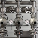 Manómetro P/petroquímica Manejo D/agua 160 Psi Con. 1/4