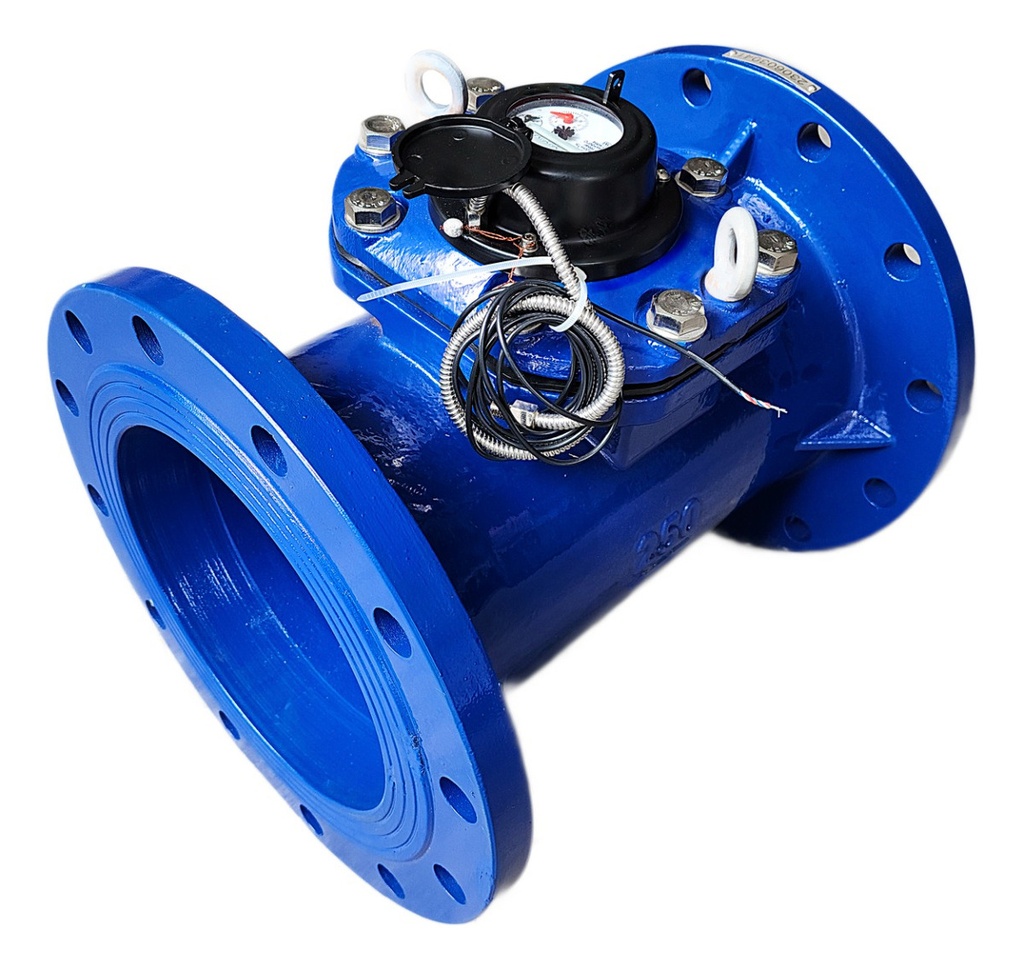 Medidor De Agua Bridado Tipo Turbina Woltman 10 PLG (250 Mm)
