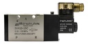 Electroválvula 3/2 vías, puertos de 1/2" NPT AC110V
