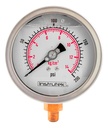 Manómetro 4", lleno de líquido (O.E.M.), 1/4" NPT, inferior, 200 psi-kg/cm2