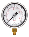 Manómetro 4", lleno de líquido premium, 1/4" NPT, inferior, 300 psi-kg/cm2