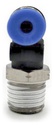 10 Pz De Conector/racor Rápido Neumático Codo 1/4 Npt X 1/8