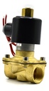 Válvula Solenoide Abierta Conexión De 3/4 220v (agua, Aire,)