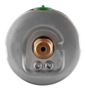 Manómetro Premium Inox C/brida Glicerina 2.5 PLG, 600 Psi