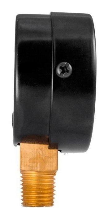 Manómetro Alta Presión Hidráulica Carátula 2.5 PLG, 1500 Psi