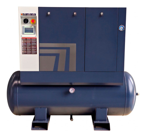 Compresor de tornillo 15 H.P. (unidad integrada).