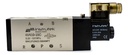 Electroválvula 5/2 vías, puertos de 1/2" NPT AC110V