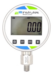 [100D60015] Manómetro digital, 1/4" NPT, rango de 15 psi, exactitud ±0.4%.