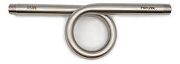 [SIF12SSCED40] Sifón 1/2" macho, acero inoxidable, cédula 40